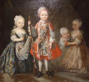 Maria Giovanna Clementi Charles Emmanuel IIIs children France oil painting artist